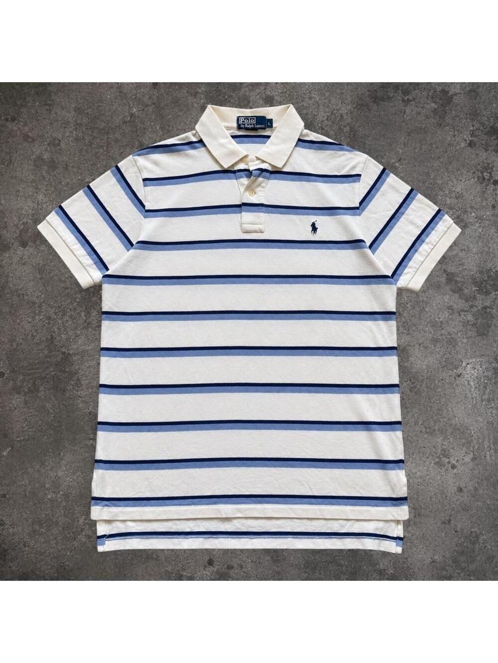 Fire Vintage Polo Ralph Lauren striped polo shirt